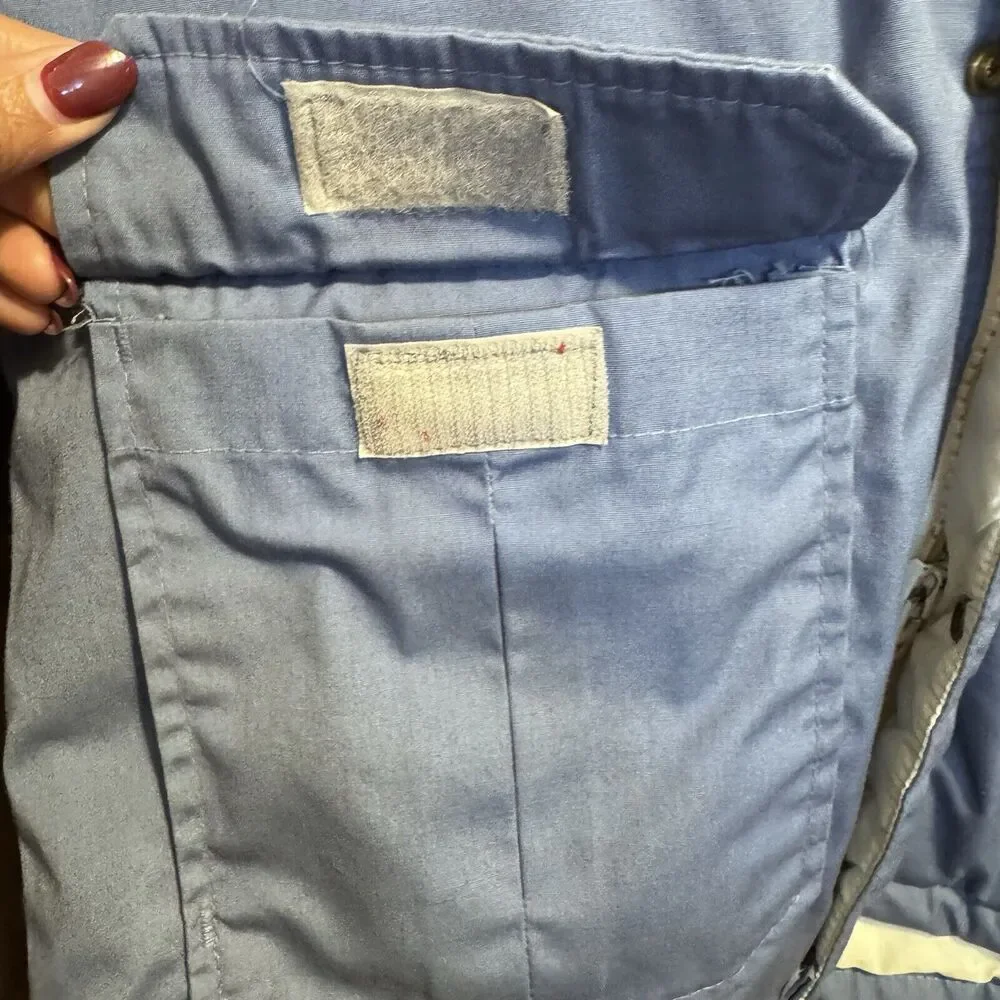 Vtg Woolrich Women’s Jacket Blue Full Zip Out Door Ski Winter Sz Small - Picture 8 of 15